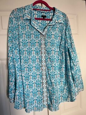 Talbots Cotton Button Down